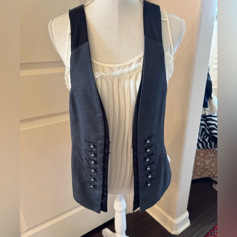 Heartloom Black Lined Vest